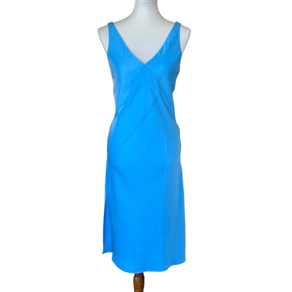 NWT Vibrant Blue Slip Dress XS